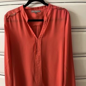NY Collection-  Long Sleeve Blouse